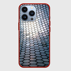 Чехол для iPhone 13 Pro Кольчуга доспехи среднивековья, цвет: 3D-красный