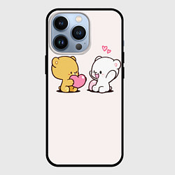 Чехол для iPhone 13 Pro Плюшевое признание в любви, цвет: 3D-черный