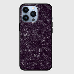Чехол для iPhone 13 Pro Гранжевая шумовая текстура, цвет: 3D-черный