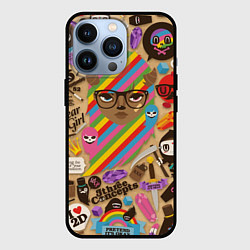 Чехол для iPhone 13 Pro Девочка fear, цвет: 3D-черный