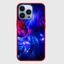 Чехол для iPhone 13 Pro Столкновение воды и огня, цвет: 3D-красный