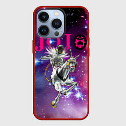 Чехол для iPhone 13 Pro Made in heaven - stand of Enrico Pucci - Jojo, цвет: 3D-красный