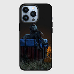 Чехол для iPhone 13 Pro PUBG drop, цвет: 3D-черный