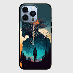 Чехол для iPhone 13 Pro В поисках себя - Хуф и Ся, цвет: 3D-черный