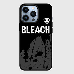 Чехол для iPhone 13 Pro Bleach glitch на темном фоне: символ сверху, цвет: 3D-черный