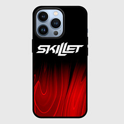 Чехол для iPhone 13 Pro Skillet red plasma, цвет: 3D-черный