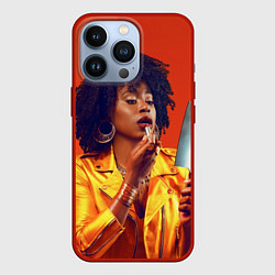 Чехол для iPhone 13 Pro Taylor Harding art - Why Women Kill, цвет: 3D-красный