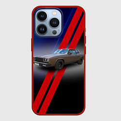 Чехол для iPhone 13 Pro Американский автомобиль 1980 года Buick LeSabre, цвет: 3D-красный