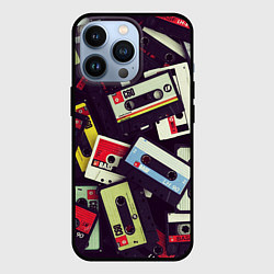 Чехол для iPhone 13 Pro Кассета 90-е, цвет: 3D-черный