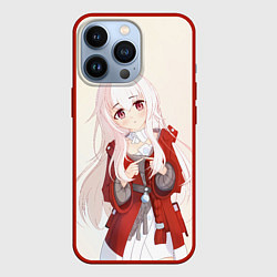 Чехол для iPhone 13 Pro Милая Клара, цвет: 3D-красный