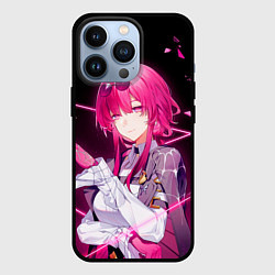 Чехол для iPhone 13 Pro Хонкай Стар Рейл: Кафка, цвет: 3D-черный