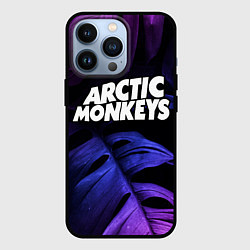 Чехол iPhone 13 Pro Arctic Monkeys neon monstera