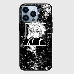 Чехол для iPhone 13 Pro Киллуа из аниме Hunter x hunter, цвет: 3D-черный