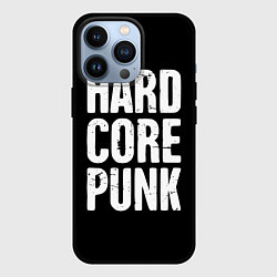 Чехол для iPhone 13 Pro Hardcore punk, цвет: 3D-черный