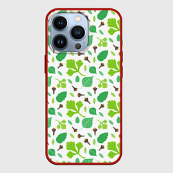 Чехол iPhone 13 Pro Green plants