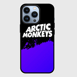 Чехол iPhone 13 Pro Arctic Monkeys purple grunge