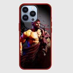 Чехол для iPhone 13 Pro Street Fighter: Ryu, цвет: 3D-красный