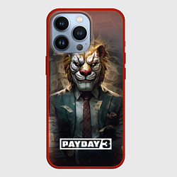 Чехол для iPhone 13 Pro Payday 3 lion, цвет: 3D-красный