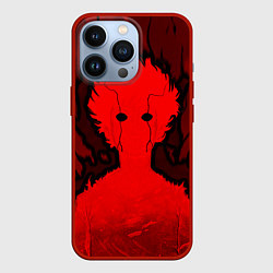 Чехол для iPhone 13 Pro Mob Psycho 100 Rage, цвет: 3D-красный