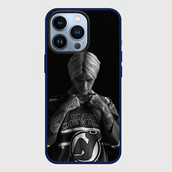 Чехол для iPhone 13 Pro Lil Peep in the dark, цвет: 3D-тёмно-синий