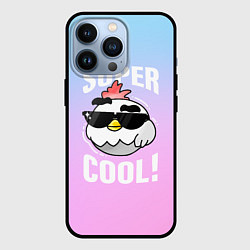 Чехол для iPhone 13 Pro Chicken Gun: Супер Крутой Цыпленок, цвет: 3D-черный