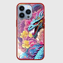 Чехол iPhone 13 Pro Свирепый дракон - татуировка - ирезуми - Япония