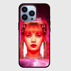 Чехол для iPhone 13 Pro Lisa Blackpink space, цвет: 3D-черный