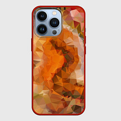 Чехол для iPhone 13 Pro Orange mood, цвет: 3D-красный