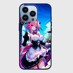 Чехол для iPhone 13 Pro Астольфо служанка - Fate grand order, цвет: 3D-тёмно-синий