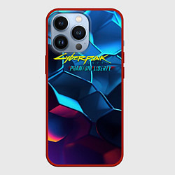 Чехол iPhone 13 Pro Cyberpunk 2077 neon style