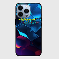 Чехол для iPhone 13 Pro Cyberpunk 2077 neon style, цвет: 3D-черный