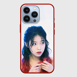 Чехол для iPhone 13 Pro Sweet IU, цвет: 3D-красный