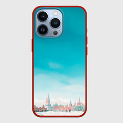 Чехол для iPhone 13 Pro Нейрокремль, цвет: 3D-красный