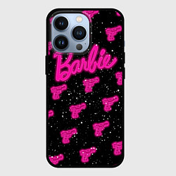 Чехол iPhone 13 Pro Неоновое оружие и Барби