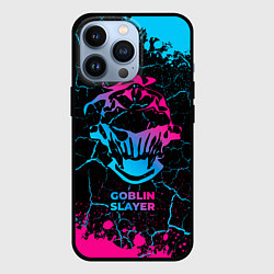 Чехол для iPhone 13 Pro Goblin Slayer - neon gradient, цвет: 3D-черный
