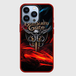 Чехол iPhone 13 Pro Baldurs Gate 3 logo