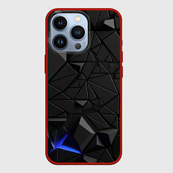Чехол iPhone 13 Pro Черная объемная текстура