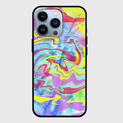 Чехол для iPhone 13 Pro Flash of colors, цвет: 3D-черный