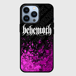 Чехол для iPhone 13 Pro Behemoth rock legends: символ сверху, цвет: 3D-черный