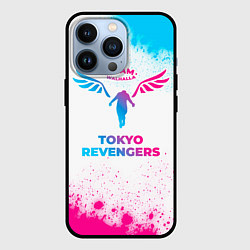 Чехол для iPhone 13 Pro Tokyo Revengers neon gradient style, цвет: 3D-черный