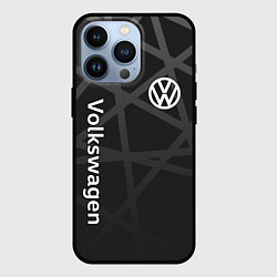 Чехол для iPhone 13 Pro Volkswagen - classic black, цвет: 3D-черный