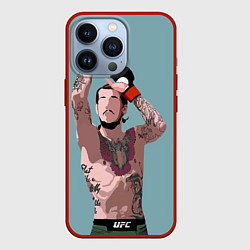 Чехол для iPhone 13 Pro Suga sean omelly, цвет: 3D-красный