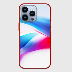 Чехол для iPhone 13 Pro Футболка Россия, цвет: 3D-красный