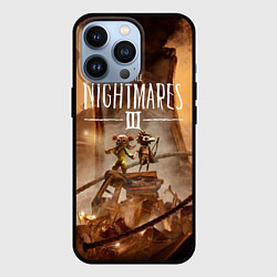 Чехол для iPhone 13 Pro Герои Little nightmares 3, цвет: 3D-черный