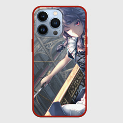 Чехол для iPhone 13 Pro Touhou Project Сакуя Izayoi, цвет: 3D-красный