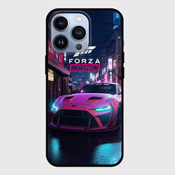 Чехол для iPhone 13 Pro Forza night racing, цвет: 3D-черный