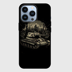Чехол для iPhone 13 Pro Танк т54, цвет: 3D-черный