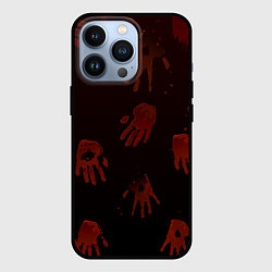 Чехол для iPhone 13 Pro Кровавые ладони, цвет: 3D-черный