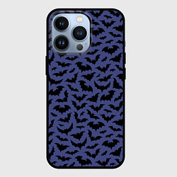 Чехол для iPhone 13 Pro Хэллоуин узор, цвет: 3D-черный