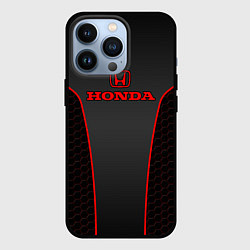 Чехол для iPhone 13 Pro Honda - униформа красная, цвет: 3D-черный